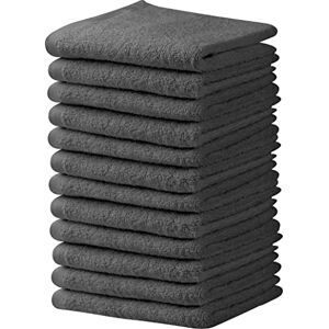 T & L Towel and Linen Mart Towel and Linen Mart Grey Salon Towels, Pack of 12 (Not Bleach Proof, 16 x 27 Inches) Highly Absorbent Towels for Hand, Salon, Gym, Beauty, Spa, and Home Hair Care (Grey) 12 Pack T & L Towel and Linen Mart Towel and Linen Mart Grey Salon Towels, Pack of 12 (Not Bleach Proof, 16 x 27 Inches) Highly Absorbent Towels for Hand, Salon, Gym, Beauty, Spa, and Home Hair Care (Grey) 12 Pack