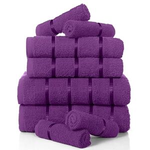 GC GAVENO CAVAILIA Luxury 8 Pack Boston Bale Set, Extra Soft 100% Egyptian Cotton, Highly Absorbent Towel 450 GSM, AUBERGINE, MAIL BAG GC GAVENO CAVAILIA Luxury 8 Pack Boston Bale Set, Extra Soft 100% Egyptian Cotton, Highly Absorbent Towel 450 GSM, AUBERGINE, MAIL BAG
