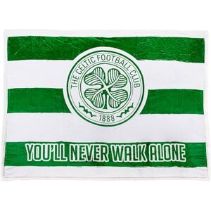 The Gift Scholars Celtic FC Sherpa Fleece Blanket 152 x 117 cm, You'll Never Walk Alone, Official Merchandise For the Scottish Premier SPL Club The Gift Scholars Celtic FC Sherpa Fleece Blanket 152 x 117 cm, You'll Never Walk Alone, Official Merchandise For the Scottish Premier SPL Club