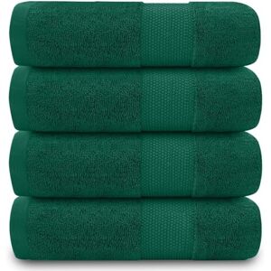 GC GAVENO CAVAILIA Hand Towels 700 GSM Egyptian Cotton Hotel Quality Set of 4 Machine Washable Green 50x85 GC GAVENO CAVAILIA Hand Towels 700 GSM Egyptian Cotton Hotel Quality Set of 4 Machine Washable Green 50x85
