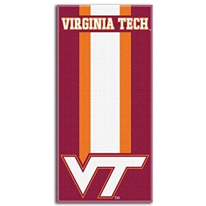 Northwest NCAA Virginia Tech Hokies Beach Towel - 30 x 60-inch Northwest NCAA Virginia Tech Hokies Beach Towel - 30 x 60-inch