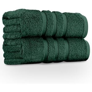 GC GAVENO CAVAILIA Large Towels Bath Sheet 2 Pack 100% Egyptian Cotton Highly Water Absorbent & Quick Dry Dark Green GC GAVENO CAVAILIA Large Towels Bath Sheet 2 Pack 100% Egyptian Cotton Highly Water Absorbent & Quick Dry Dark Green