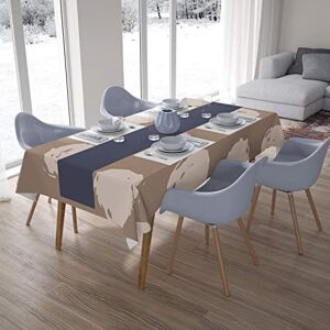 Bonamaison Turkish Modern Tablecloth - 140x200cm - Kitchen Decoration Bonamaison Turkish Modern Tablecloth - 140x200cm - Kitchen Decoration