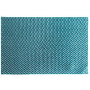 Eurofirany Blue Rectangular Table Mats - Place Mats Set of 6 Eurofirany Blue Rectangular Table Mats - Place Mats Set of 6