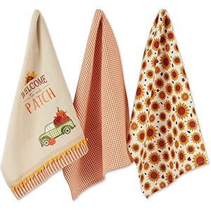 DII Pumpkin Spice Fall Kitchen Towels Collection Durable Cotton Cloth, Decorative and Absorbent, Dish Towel Set, 18x28, Truck, 3 Piece DII Pumpkin Spice Fall Kitchen Towels Collection Durable Cotton Cloth, Decorative and Absorbent, Dish Towel Set, 18x28, Truck, 3 Piece