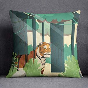 Bonamaison Decorative Cushion Cover, Multicolor, 45X45 Bonamaison Decorative Cushion Cover, Multicolor, 45X45