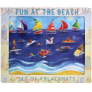 The Leonardo Collection Beach Placemats Finola Stack Table Mats For Home & Kitchen Easy Clean & Washable Place Mats For Table Stylish Decorations & Daily Use The Leonardo Collection Beach Placemats Finola Stack Table Mats For Home & Kitchen Easy Clean & Washable Place Mats For Table Stylish Decorations & Daily Use