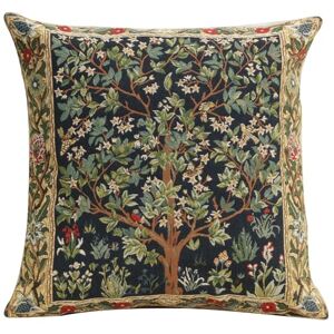 Charlotte Home Furnishings Inc. C Tree Of Life III/Size H 18 x W 18(Cushion Cover) Charlotte Home Furnishings Inc. C Tree Of Life III/Size H 18 x W 18(Cushion Cover)