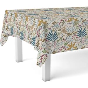 ECOMMERC3 Oilcloth Tablecloth Rectangular Table Size 100 x 140 cm Style, Durability and Easy Cleaning for Your Table Stain Resistant and Waterproof Oilcloth Tablecloth Tiber ECOMMERC3 Oilcloth Tablecloth Rectangular Table Size 100 x 140 cm Style, Durability and Easy Cleaning for Your Table Stain Resistant and Waterproof Oilcloth Tablecloth Tiber