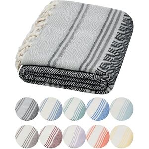 DEMMEX Organic Turkish Cotton Beach Bath Hammam Towel – Quick-Dry, Lightweight, Compact, Sand-Free Beach Towel & Blanket – Luxury Bathroom & Hammam Towel Peshtemal, OEKO-TEX Certified, 180x90cm DEMMEX Organic Turkish Cotton Beach Bath Hammam Towel – Quick-Dry, Lightweight, Compact, Sand-Free Beach Towel & Blanket – Luxury Bathroom & Hammam Towel Peshtemal, OEKO-TEX Certified, 180x90cm