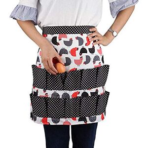 Sefiron SEIFINI Chicken Egg Collecting Apron,12 Deep Pockets Hen Duck Goose Eggs Holder Aprons Sefiron SEIFINI Chicken Egg Collecting Apron,12 Deep Pockets Hen Duck Goose Eggs Holder Aprons