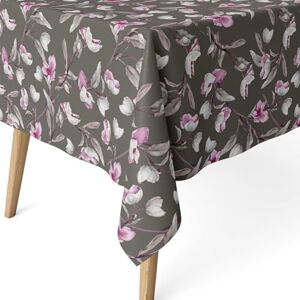 ECOMMERC3 Stain Resistant Tablecloth for Rectangular Table Size 200 x 140 cm Stain Resistant Extra Soft and Waterproof Tablecloth Magenta ECOMMERC3 Stain Resistant Tablecloth for Rectangular Table Size 200 x 140 cm Stain Resistant Extra Soft and Waterproof Tablecloth Magenta