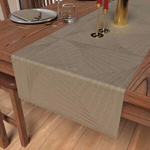 Soleil d'ocre - 40x180 cm Luxury Champagne Festive Table Runner Soleil d'ocre - 40x180 cm Luxury Champagne Festive Table Runner