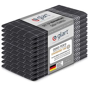 Glart 48GI2 10-Piece Set of Dish Towels - Grey Glart 48GI2 10-Piece Set of Dish Towels - Grey