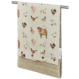 Cooksmart British Designed Roller Towel Roller Towel for Bathroom or Kitchen Roller Towels Buttercup Farm Cooksmart British Designed Roller Towel Roller Towel for Bathroom or Kitchen Roller Towels Buttercup Farm