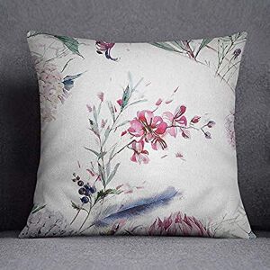 Bonamaison Decorative Cushion Cover, Cotton Polyester, Multicolor, 45X45 Bonamaison Decorative Cushion Cover, Cotton Polyester, Multicolor, 45X45