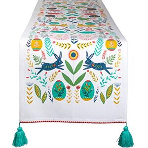 DII Easter Folk Cotton Table Runner - Table Type DII Easter Folk Cotton Table Runner - Table Type