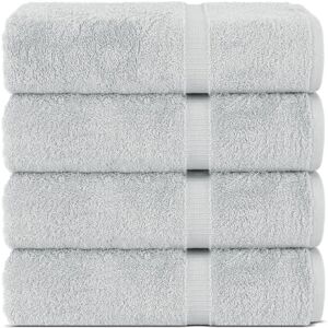 Chakir Turkish Linens Hotel & Spa Quality 100% Cotton Premium Turkish Towels Soft & Absorbent (Silver Gray, Bath Towel Set of 4) Chakir Turkish Linens Hotel & Spa Quality 100% Cotton Premium Turkish Towels Soft & Absorbent (Silver Gray, Bath Towel Set of 4)