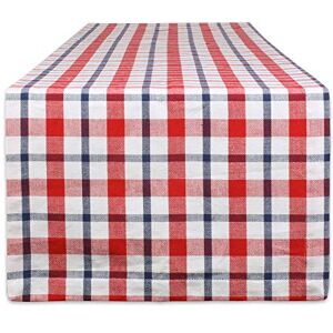 DII Kitchen Textiles, Cotton, American Plaid, 14 x 108 Table Runner DII Kitchen Textiles, Cotton, American Plaid, 14 x 108 Table Runner