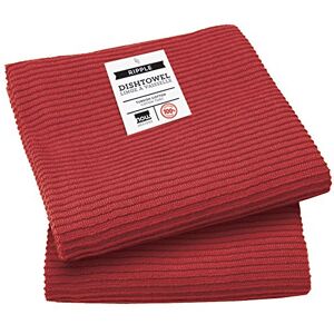 Now Designs Ripple Kitchen Towel, Set of 2, Carmine Now Designs Ripple Kitchen Towel, Set of 2, Carmine