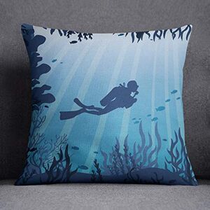 Bonamaison Decorative Cushion Cover, Multicolor, 45X45 Bonamaison Decorative Cushion Cover, Multicolor, 45X45