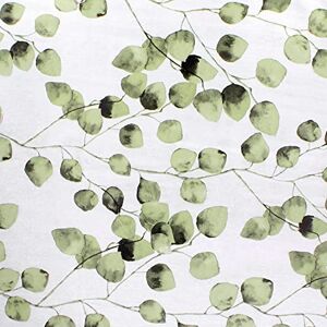 ORYX 5544071 Oilcloth Tablecloth Round Green Leaves Waterproof Stain-Resistant PVC Diameter 140 cm Indoor and Outdoor Use, Plastic, Multi-Coloured ORYX 5544071 Oilcloth Tablecloth Round Green Leaves Waterproof Stain-Resistant PVC Diameter 140 cm Indoor and Outdoor Use, Plastic, Multi-Coloured