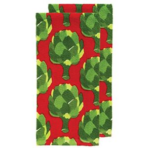 Tefal 94737 Kitchen Towel - Artichokes - Cotton Tefal 94737 Kitchen Towel - Artichokes - Cotton