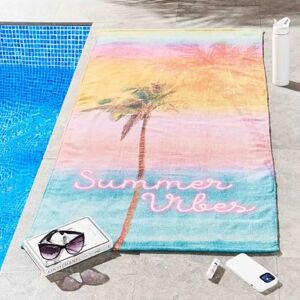 Catherine Lansfield Summer Vibes Pair of Beach Towels (2 Beach Towels) Catherine Lansfield Summer Vibes Pair of Beach Towels (2 Beach Towels)