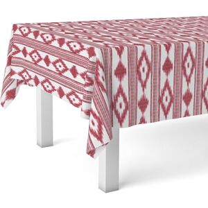 ECOMMERC3 Oilcloth Tablecloth Rectangular Table Size 260 x 140 cm Style, Durability and Easy Cleaning for Your Table Stain Resistant and Waterproof Oilcloth Tablecloth Mallorquí Red ECOMMERC3 Oilcloth Tablecloth Rectangular Table Size 260 x 140 cm Style, Durability and Easy Cleaning for Your Table Stain Resistant and Waterproof Oilcloth Tablecloth Mallorquí Red