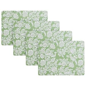 Laura Ashley Cork Placemats 16 x 12-inch for Kitchen and Dining Tables, Heat Resistant, Durable, Easy Clean, Set of 4, Adain Palace Laura Ashley Cork Placemats 16 x 12-inch for Kitchen and Dining Tables, Heat Resistant, Durable, Easy Clean, Set of 4, Adain Palace