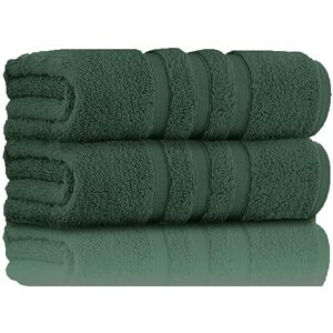 GC GAVENO CAVAILIA 2 Pk Bath Towels, 550 Gsm Quick Dry Towel, Highly Absorbent Egyptian Cotton Towel Set, Machine Washable Bathroom Towels Dark Green GC GAVENO CAVAILIA 2 Pk Bath Towels, 550 Gsm Quick Dry Towel, Highly Absorbent Egyptian Cotton Towel Set, Machine Washable Bathroom Towels Dark Green