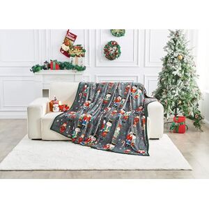 GC GAVENO CAVAILIA Nutcracker Christmas Fleece Blanket Soft Fluffy Sherpa Throw Blanket for Sofa, Bed & Couch Warm Winter Thick Faux Fur Throws (200x240 cm) Extra Large Xmas Blanket & Adults GC GAVENO CAVAILIA Nutcracker Christmas Fleece Blanket Soft Fluffy Sherpa Throw Blanket for Sofa, Bed & Couch Warm Winter Thick Faux Fur Throws (200x240 cm) Extra Large Xmas Blanket & Adults