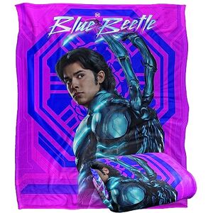 Blue Beetle 2023 Silky Touch Throw Blanket - Throw Blanket Blue Beetle 2023 Silky Touch Throw Blanket - Throw Blanket