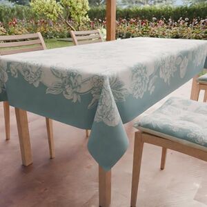 PETTI Artigiani Italiani Stain Resistant Square Tablecloth, Kitchen Table Cover Tiffany Peonies Design X4 Places (140 x 140 cm) PETTI Artigiani Italiani Stain Resistant Square Tablecloth, Kitchen Table Cover Tiffany Peonies Design X4 Places (140 x 140 cm)