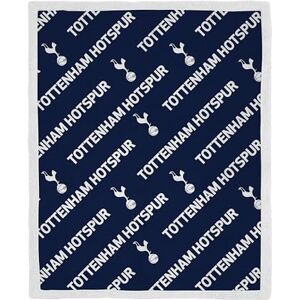 Character World Official Tottenham Hotspur FC Fleece Sherpa Throw Blanket Super Soft, Football Line Design Warm Super Soft Feel Blue Throw Perfect for Home, Bedroom, Sleepovers & Camping Character World Official Tottenham Hotspur FC Fleece Sherpa Throw Blanket Super Soft, Football Line Design Warm Super Soft Feel Blue Throw Perfect for Home, Bedroom, Sleepovers & Camping