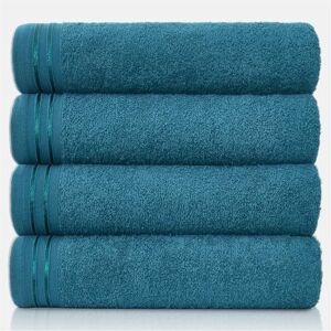 GC GAVENO CAVAILIA Cotton Bath Towels - Blue Teal - 75x135cm - Absorbent, Quick-Dry GC GAVENO CAVAILIA Cotton Bath Towels - Blue Teal - 75x135cm - Absorbent, Quick-Dry