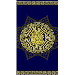Sun and Surf Jacquard Velour Beach Towel - Poseidon - 90 x 170 cm - Cotton Sun and Surf Jacquard Velour Beach Towel - Poseidon - 90 x 170 cm - Cotton