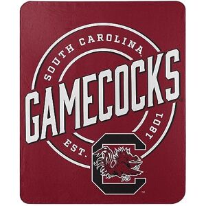 Northwest NCAA South Carolina Fighting Gamecocks Fleece Throw Blanket, 50" x 60", Campaign Northwest NCAA South Carolina Fighting Gamecocks Fleece Throw Blanket, 50" x 60", Campaign