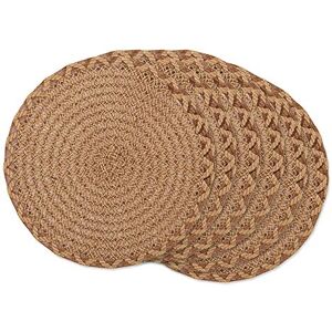 DII Natural Polyester Lattice 15" Diameter - Table placemats DII Natural Polyester Lattice 15" Diameter - Table placemats