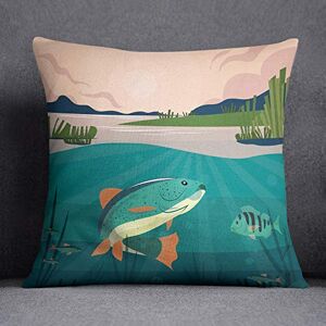 Bonamaison Decorative Cushion Cover, Multicolor, 45X45 Bonamaison Decorative Cushion Cover, Multicolor, 45X45