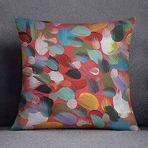 Bonamaison Decorative Cushion Cover, Cotton Polyester, Multicolor, 45X45 Bonamaison Decorative Cushion Cover, Cotton Polyester, Multicolor, 45X45
