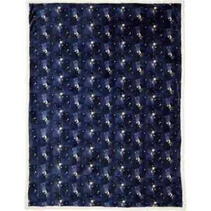 Fusion Snug Fusion Sherpa Fleece Throw – Navy Cosmic Star & Moon Print – 150 x 200cm – Reversible – Soft Polyester Blanket for Sofa, Bed or Lounge Fusion Snug Fusion Sherpa Fleece Throw – Navy Cosmic Star & Moon Print – 150 x 200cm – Reversible – Soft Polyester Blanket for Sofa, Bed or Lounge