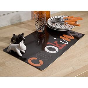 CALITEX Cook Placemat PVC 28 x 44 cm grey - Cook Placemat CALITEX Cook Placemat PVC 28 x 44 cm grey - Cook Placemat
