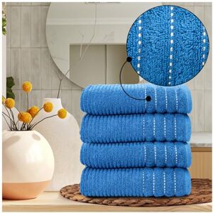 GC GAVENO CAVAILIA Pack of 4 Luxury Hand Towels 100% Egyptian Cotton, 650 GSM Ultra Absorbent, Fast Drying & Soft Bathroom Towels Durable Washable Hand Towel, Bath & Hotel Use (50x80 cm) Navy GC GAVENO CAVAILIA Pack of 4 Luxury Hand Towels 100% Egyptian Cotton, 650 GSM Ultra Absorbent, Fast Drying & Soft Bathroom Towels Durable Washable Hand Towel, Bath & Hotel Use (50x80 cm) Navy