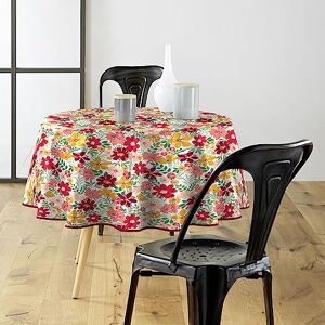 Milly Round Tablecloth - 160 cm - Durable, Printed PVC Milly Round Tablecloth - 160 cm - Durable, Printed PVC