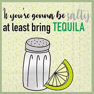 Boston International IHR 3-Ply Paper Napkins, 20-Count Cocktail Size, Bring Tequila Boston International IHR 3-Ply Paper Napkins, 20-Count Cocktail Size, Bring Tequila