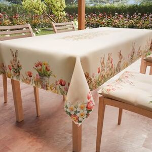 Petti Artigiani Italiani Easter Tablecloth - Rectangular 140x360cm, Stain-resistant, Made in Italy Petti Artigiani Italiani Easter Tablecloth - Rectangular 140x360cm, Stain-resistant, Made in Italy