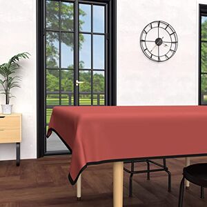 Soleil d'ocre , Rectangular Stain Resistant Microfibre Tablecloth 160 x 270 cm Bohemian Brick Soleil d'ocre , Rectangular Stain Resistant Microfibre Tablecloth 160 x 270 cm Bohemian Brick