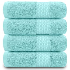 GC GAVENO CAVAILIA 700 GSM Premium Quality Hand Towels, Extra Absorbent 4pk 100% Ringspun Cotton Towel, Turquoise, 4PK GC GAVENO CAVAILIA 700 GSM Premium Quality Hand Towels, Extra Absorbent 4pk 100% Ringspun Cotton Towel, Turquoise, 4PK