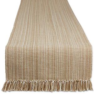 DII Tabletop Collection, Cotton, Taupe, Table Runner, 13x108 DII Tabletop Collection, Cotton, Taupe, Table Runner, 13x108
